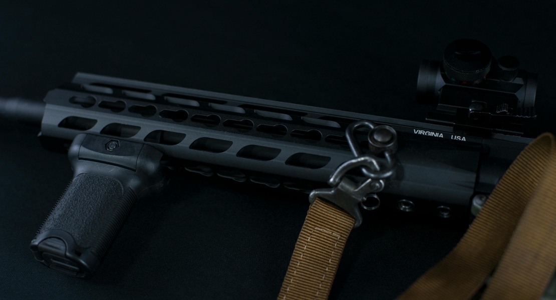 One of the AR-15 bolt carrier groups.