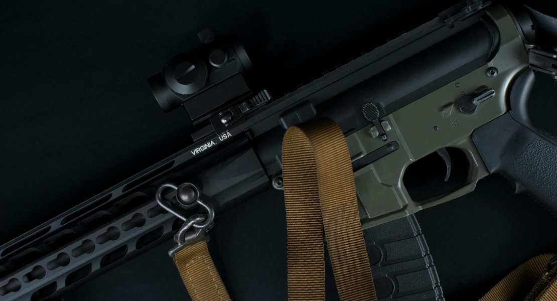 AR-9 rifle demonstrating straight blowback operation