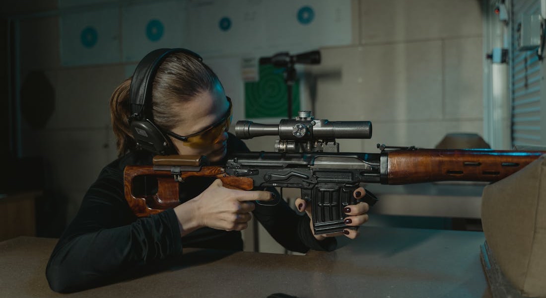 A person using a rifle after learning the answer to "Why does super safety need cut trigger?"